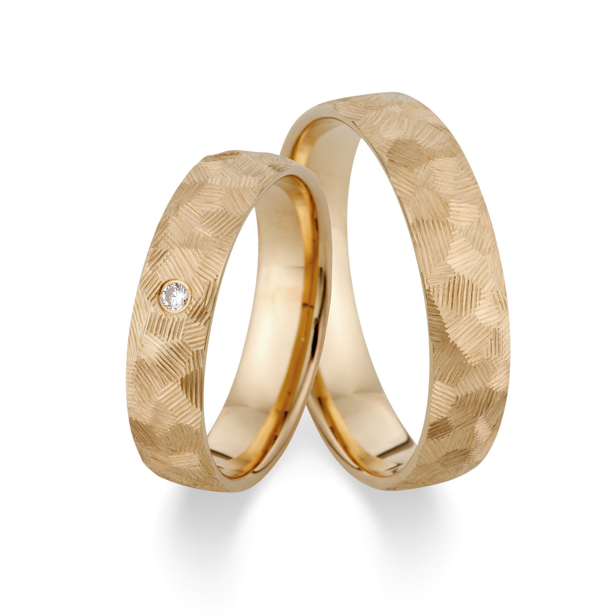 Trauringe / Eheringe 585 Roségold 517479-50