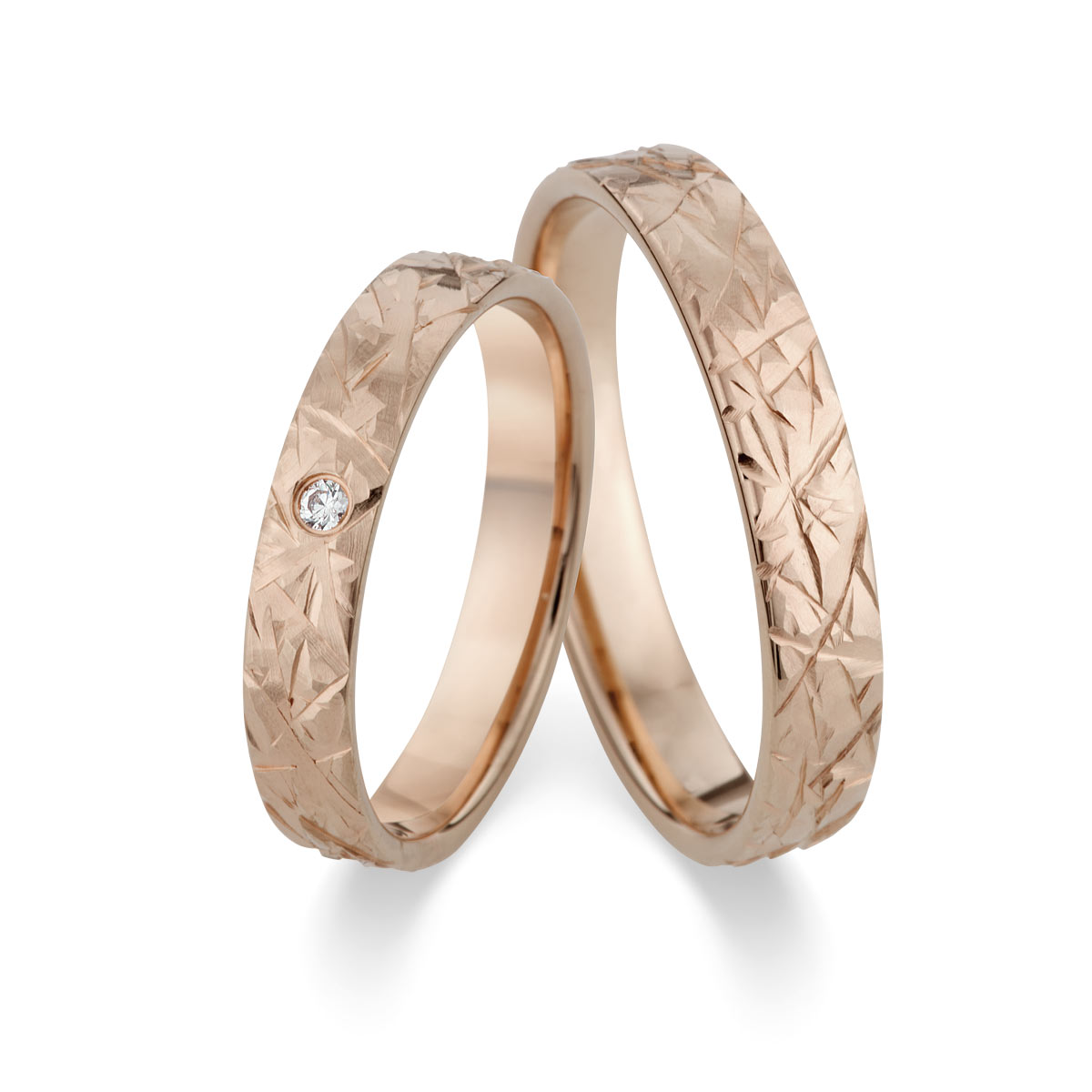 Trauringe / Eheringe 333 Rotgold 517480-40