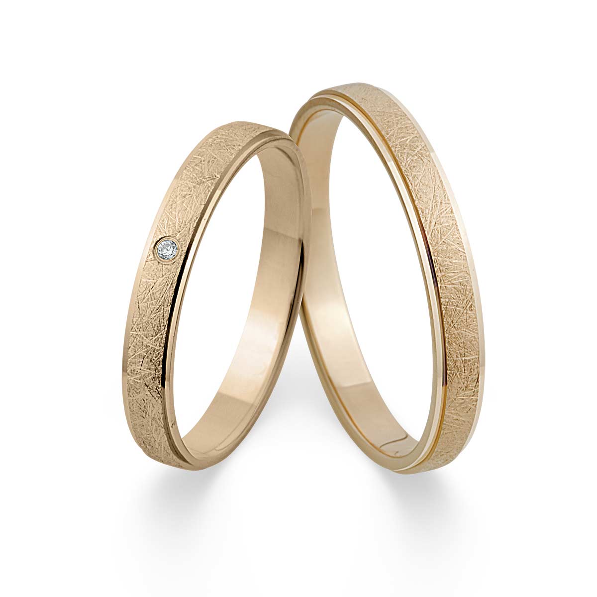 Trauringe / Eheringe 585 Roségold 517496-30