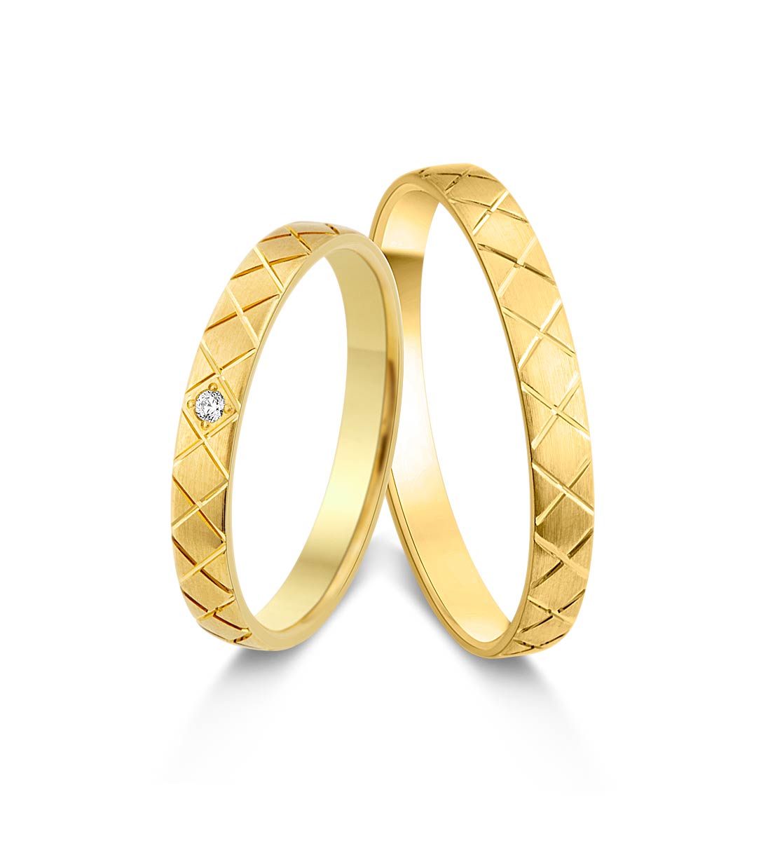Trauringe / Eheringe 333 Gelbgold 517518-30