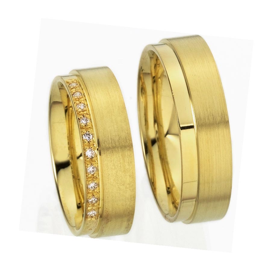 Trauringe / Eheringe 333 Gelbgold 514183-65