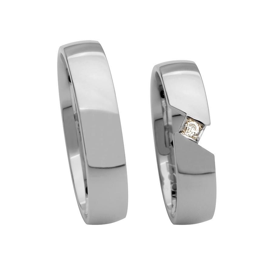 Trauringe Rhede 500 Palladium 514237-50