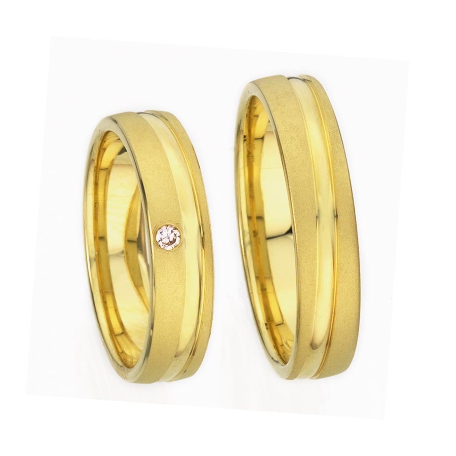 Trauringe / Eheringe 333 Gelbgold 517301-50